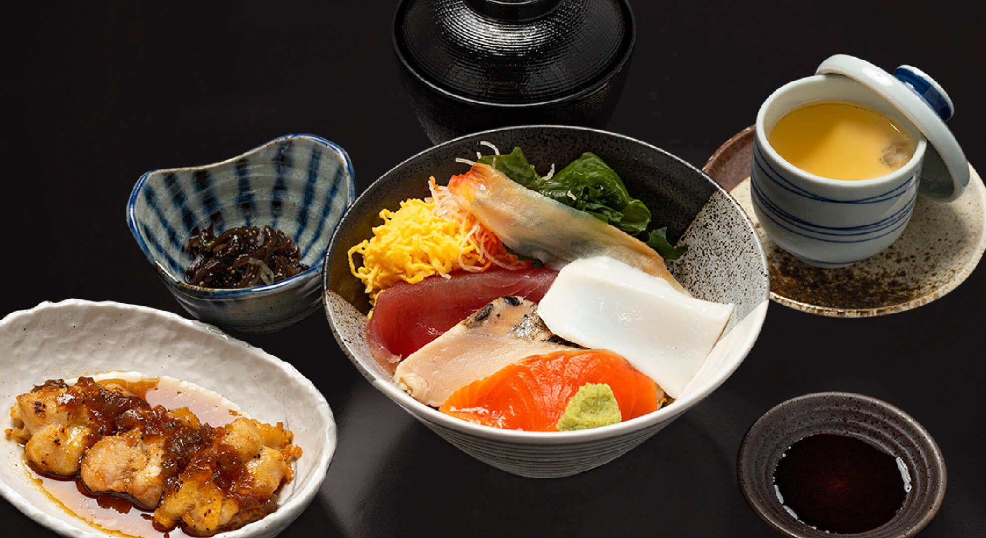 海鮮丼